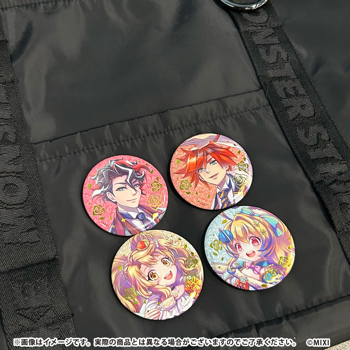 モンスターストライク 箔押し缶バッジ ノストラダムス spring ver.