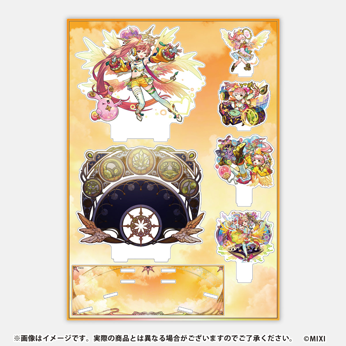 モンスターストライク ジオラマアクリルスタンド サンダルフォン