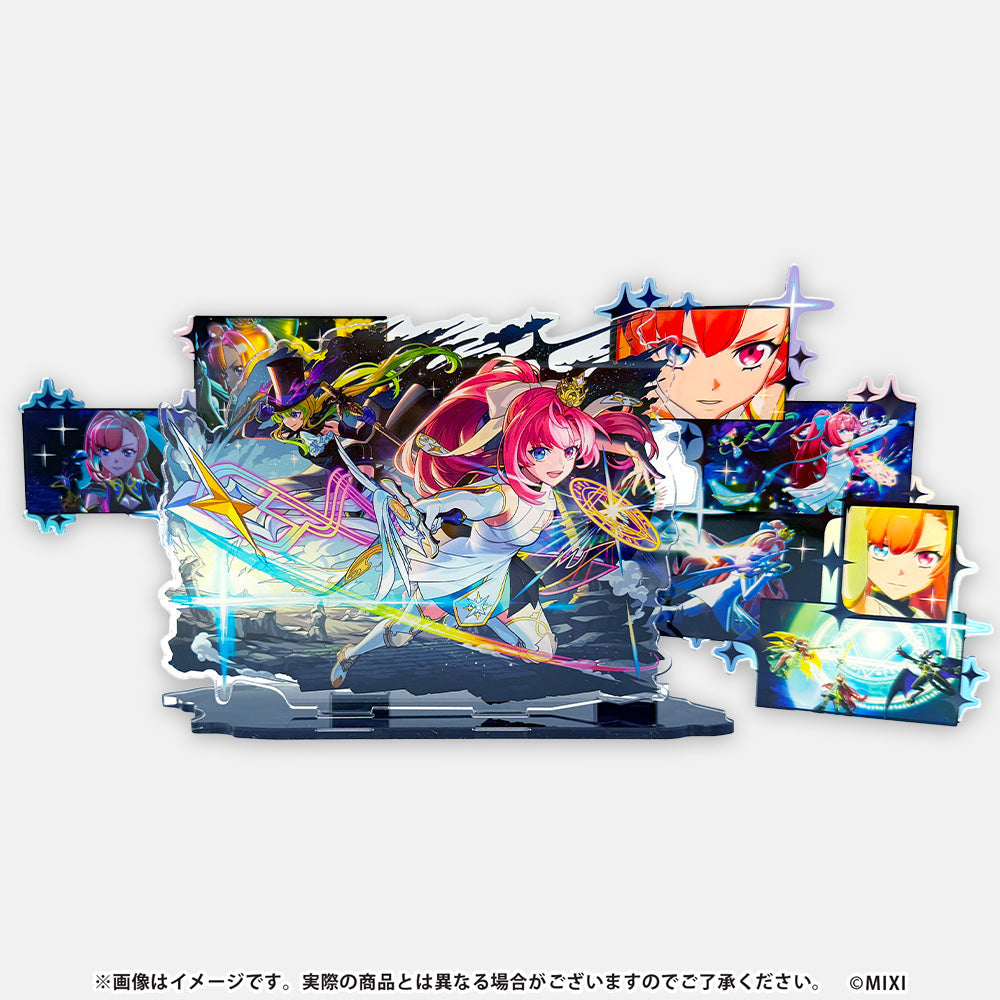 モンスターストライク 場面写アクリルスタンド 自由の奪還者との共闘 ソロモン MV