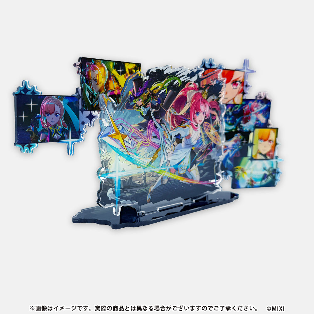 モンスターストライク 場面写アクリルスタンド 自由の奪還者との共闘 ソロモン MV