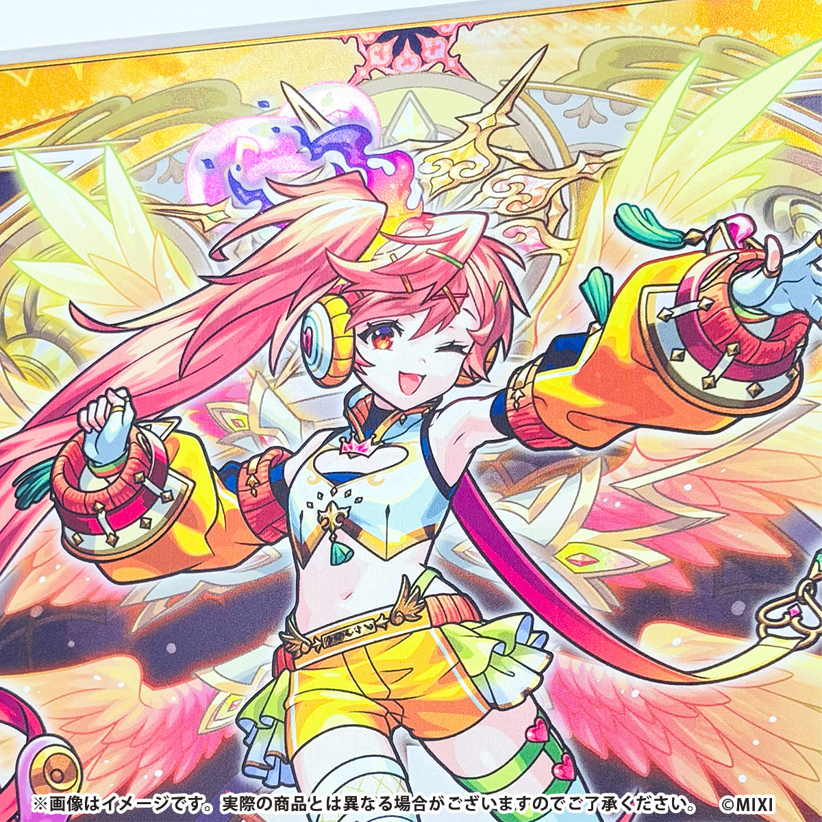 モンスターストライク 高精細イラスト 目醒めし音楽の大天使 サンダルフォン