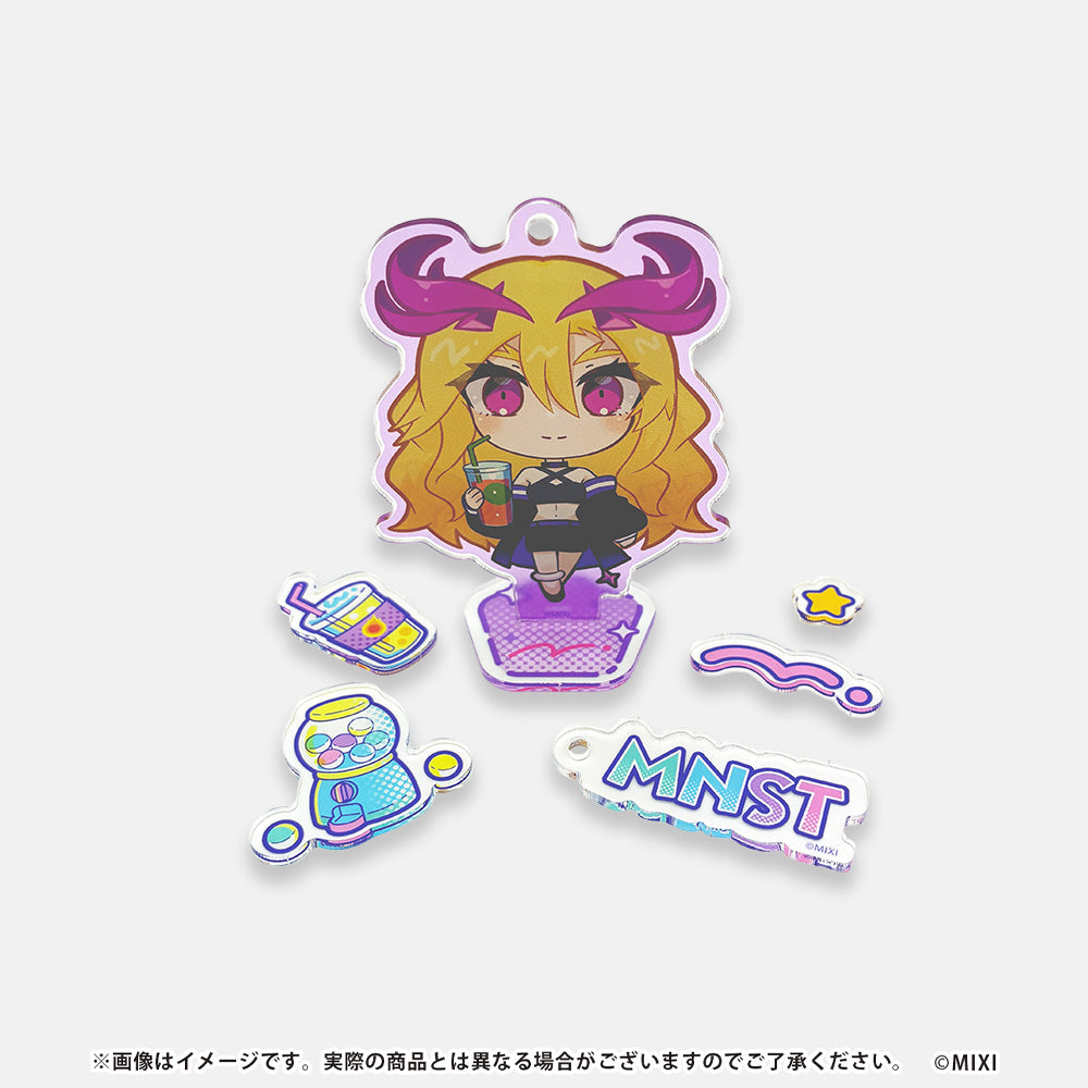 モンスト ミニともコレクション アクリルフレークパーツコレクション コンプリートセット