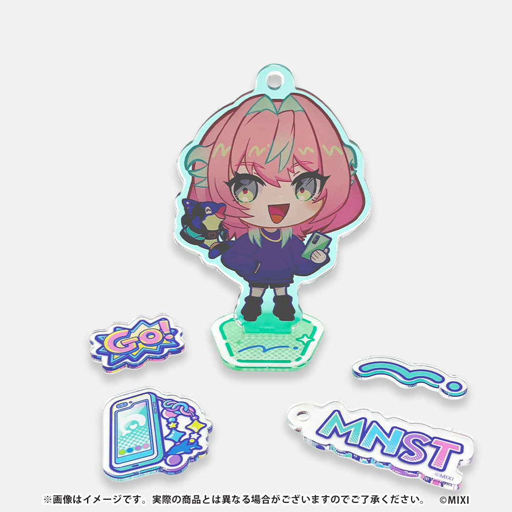モンスト ミニともコレクション アクリルフレークパーツコレクション コンプリートセット