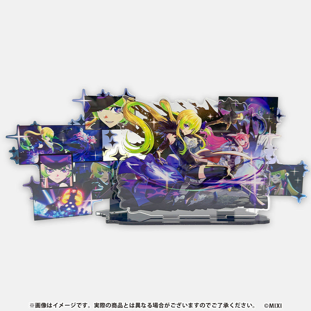 モンスターストライク 場面写アクリルスタンド 怪盗アルセーヌ:叡智の魔術王との共闘 MV