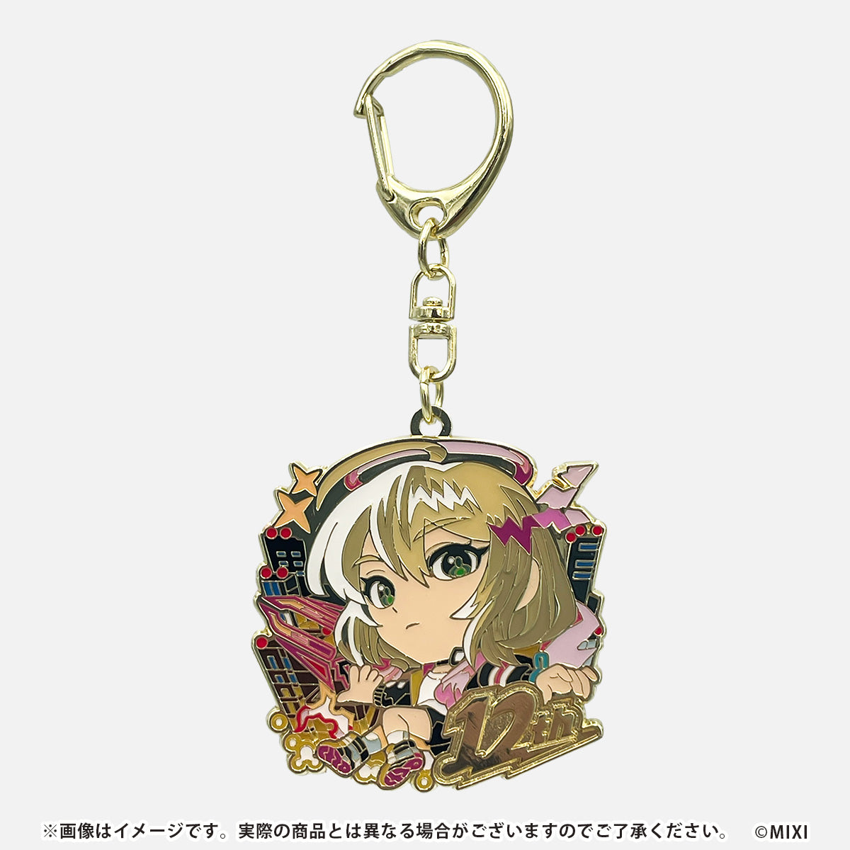 モンスターストライク コレクションメタルキーホルダー 12周年記念