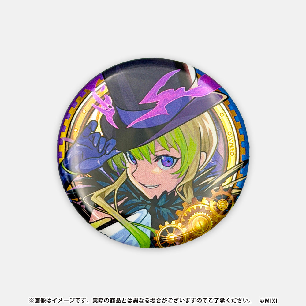 モンスターストライク 缶バッジ 怪盗アルセーヌ:ネオファントムモード