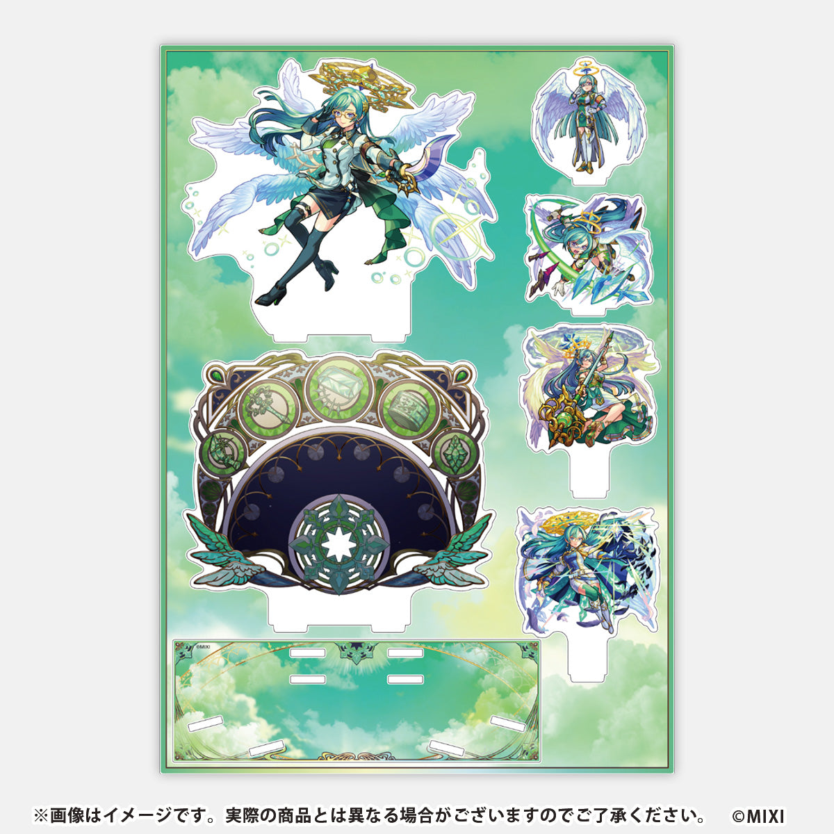 モンスターストライク ジオラマアクリルスタンド ザドキエル