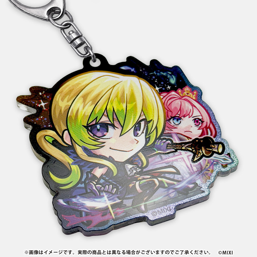 モンスターストライク メタリックアクリルキーホルダー 怪盗アルセーヌ:叡智の魔術王との共闘 MV