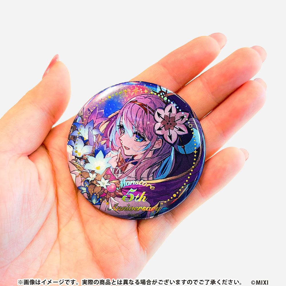 モンストア ANNIVERSARY 缶バッジ アビス(バストアップ)
