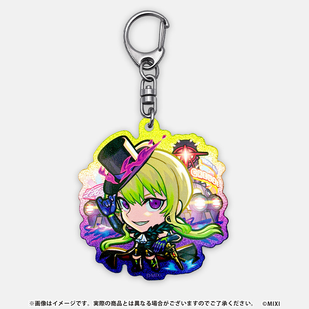 モンスターストライク メタリックアクリルキーホルダー 怪盗アルセーヌ:ネオファントムモード