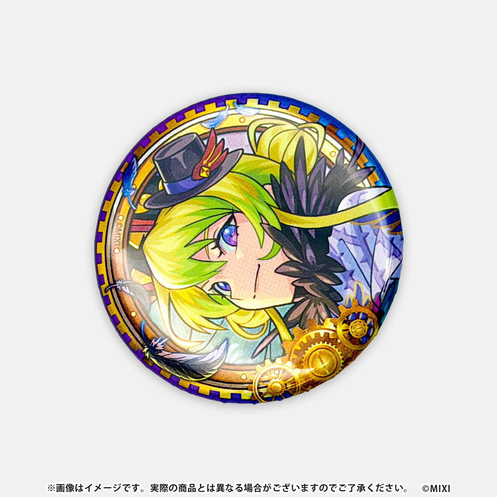 モンスターストライク 缶バッジ 新春怪盗アルセーヌ:シシマイモード