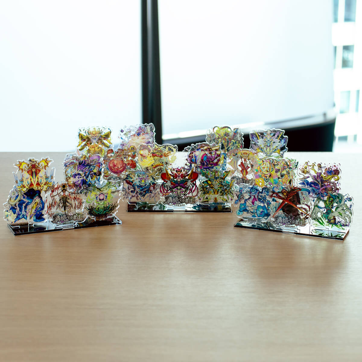 モンスターストライク アクリルジオラマスタンド 轟絶なる者達 異形なる思想