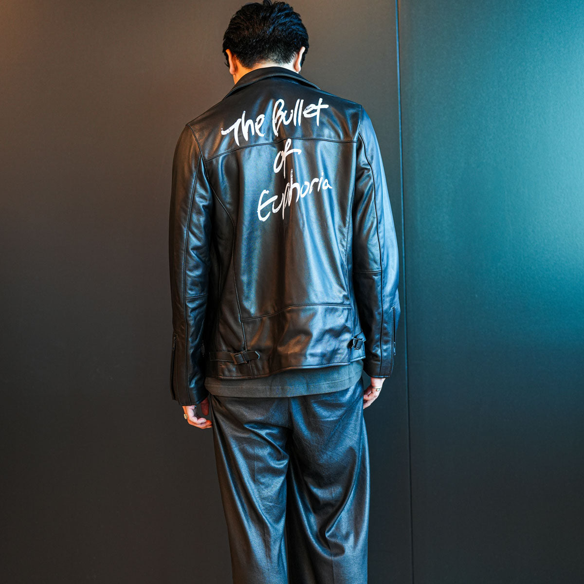 モンソニ!レザーライダースジャケット ルシファーモデル