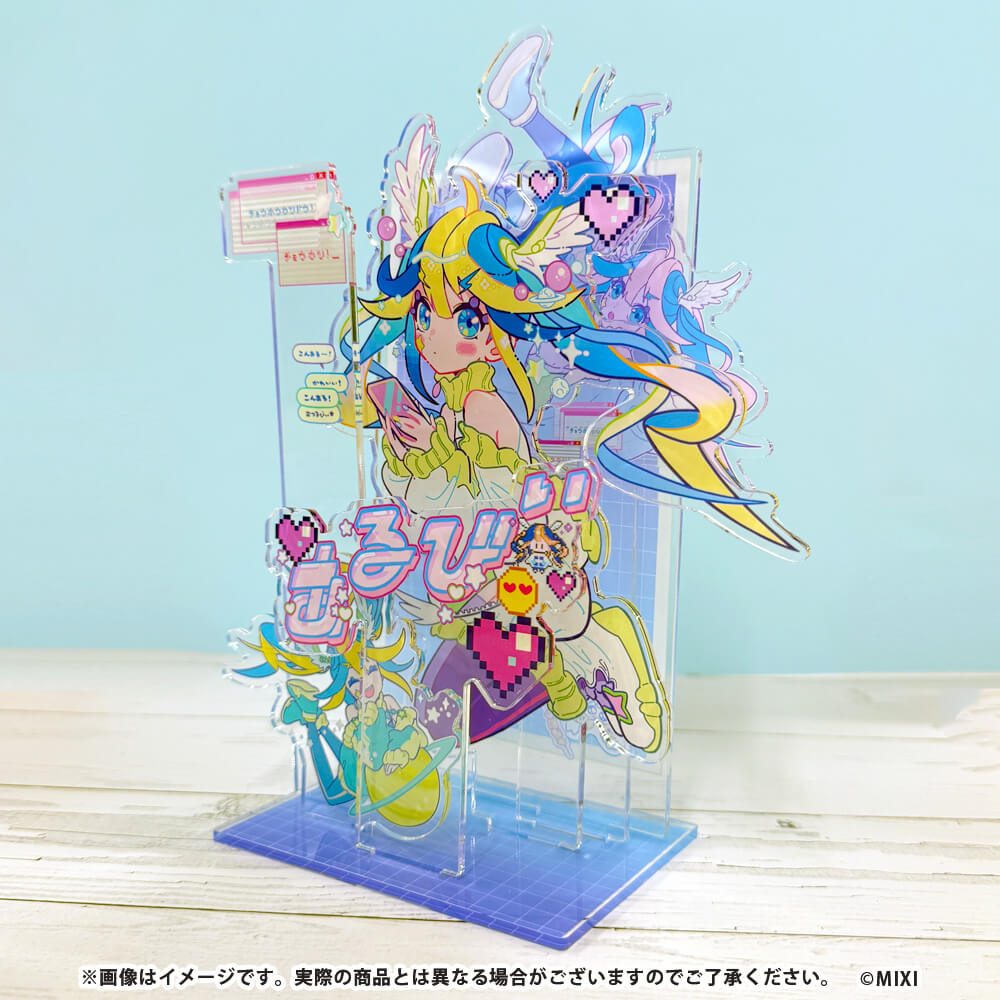 モンスターストライク アクリルジオラマスタンド アルビレオ ハツぼんじりのうた ver.