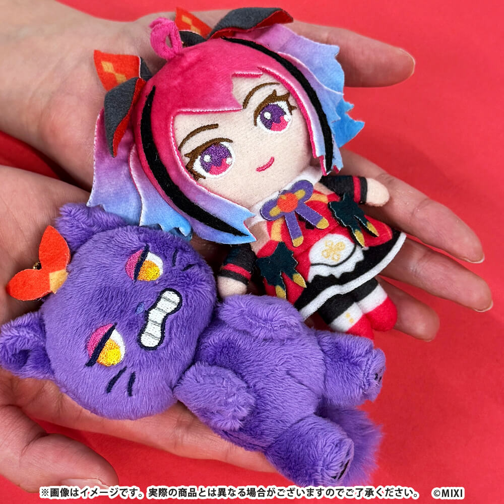 モンスターストライク ペアぬいぐるみキーホルダー ラプラス&シュレディンガー