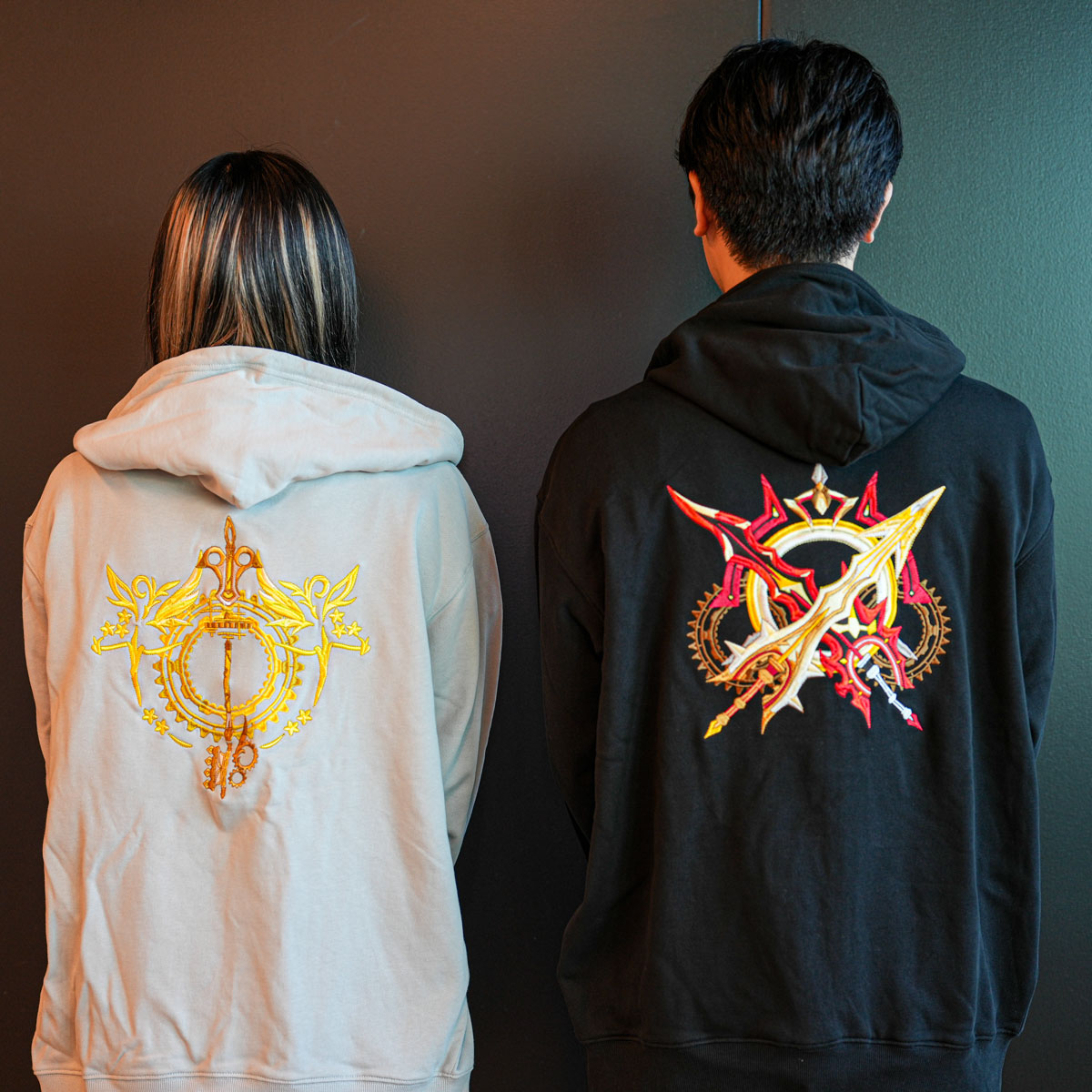 モンスターストライク 刺繍パーカー 変革する神の光 ウリエル