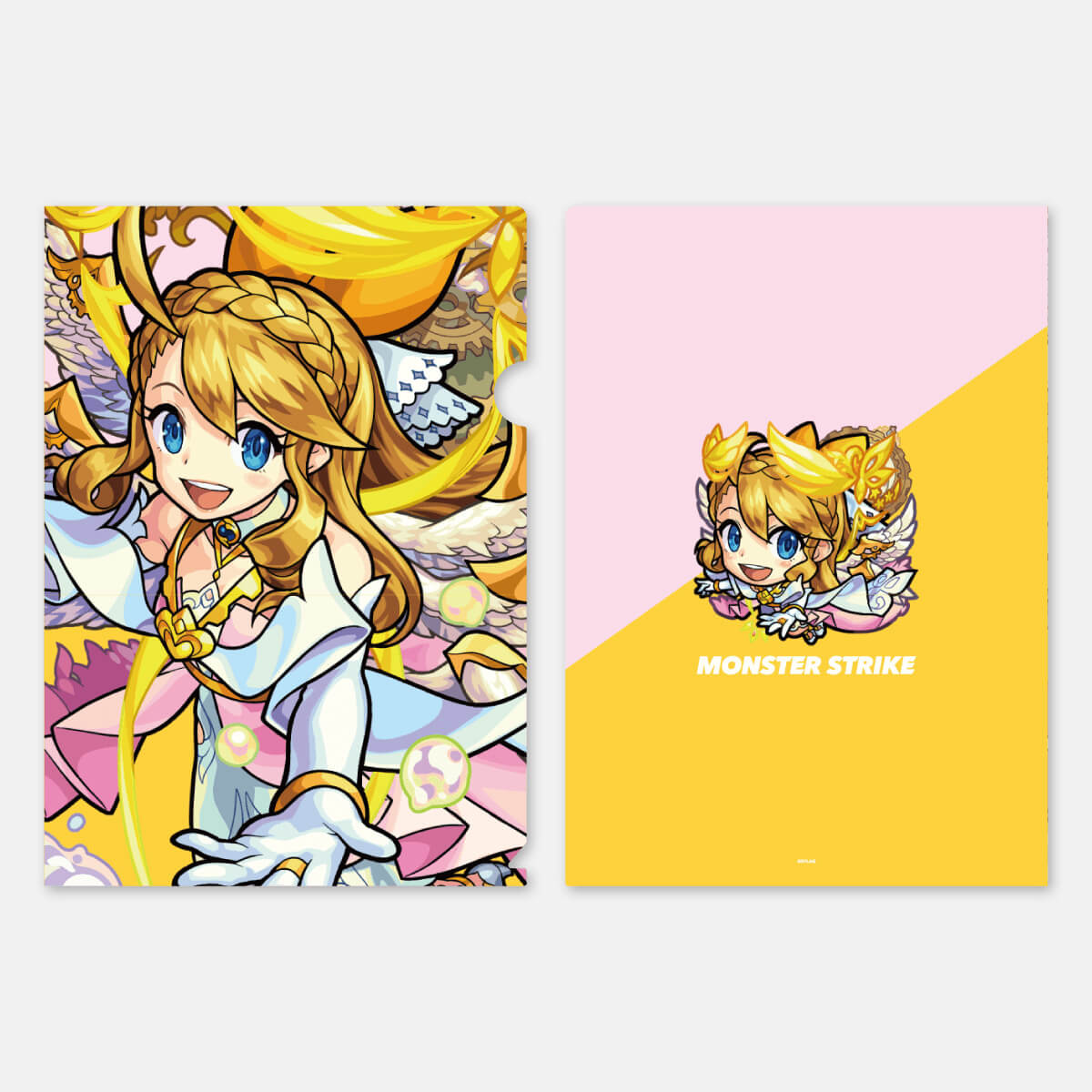 クリアファイル ダブルカラー 神の光を賜り天国を開く者 ウリエル