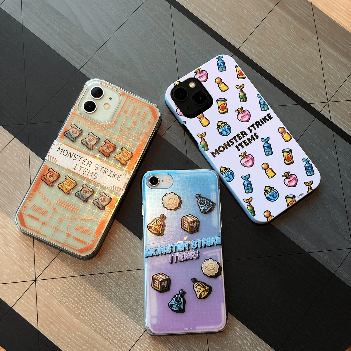 モンスターストライク スマホケース2023 iPhone Case アイテムシリーズ タイプA