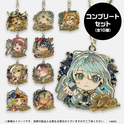 モンスターストライク コレクションメタルキーホルダー 12周年記念 コンプリートセット