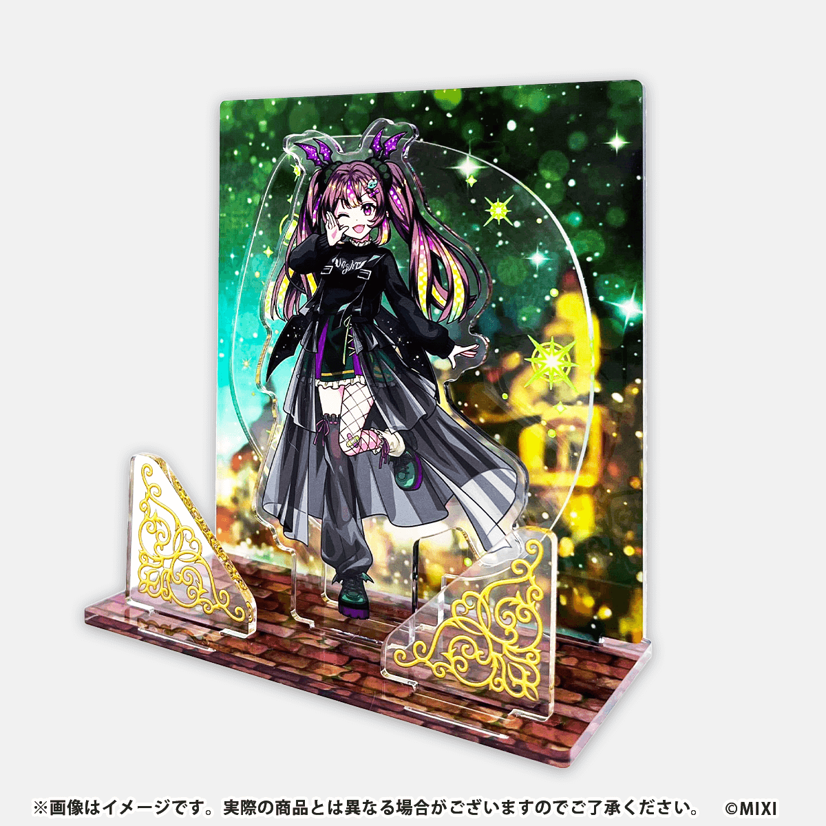 モンスターストライク アクリルジオラマスタンド ナイトメア winter ver.