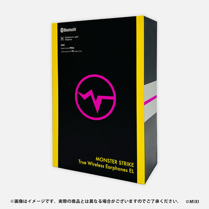 モンスターストライク ワイヤレスイヤホン MX-BTTW03-BK エル