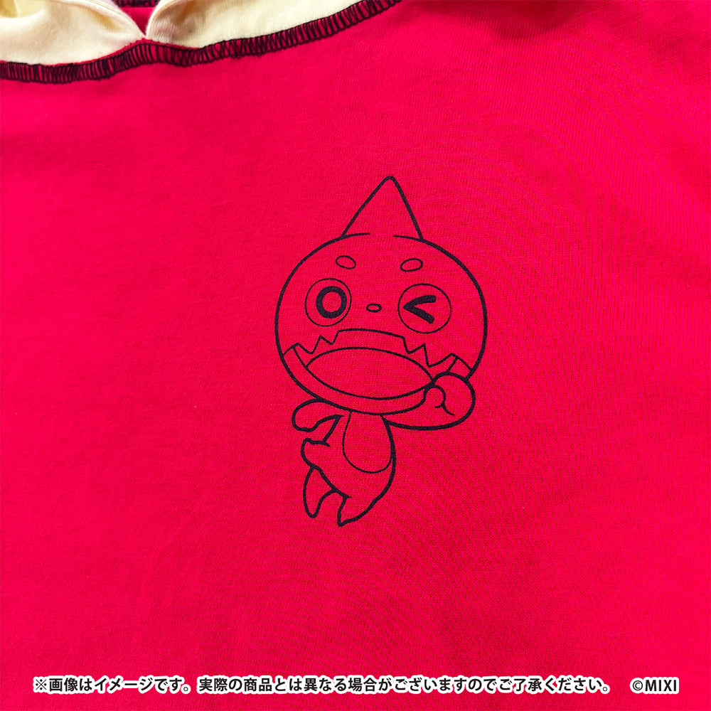 モンスターストライク 半袖キッズパーカー オラゴン