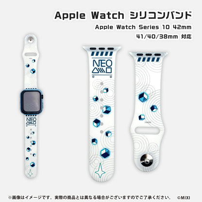 モンスターストライク Apple Watch 42 / 41 / 40 / 38mm 対応 シリコンバンド ネオ