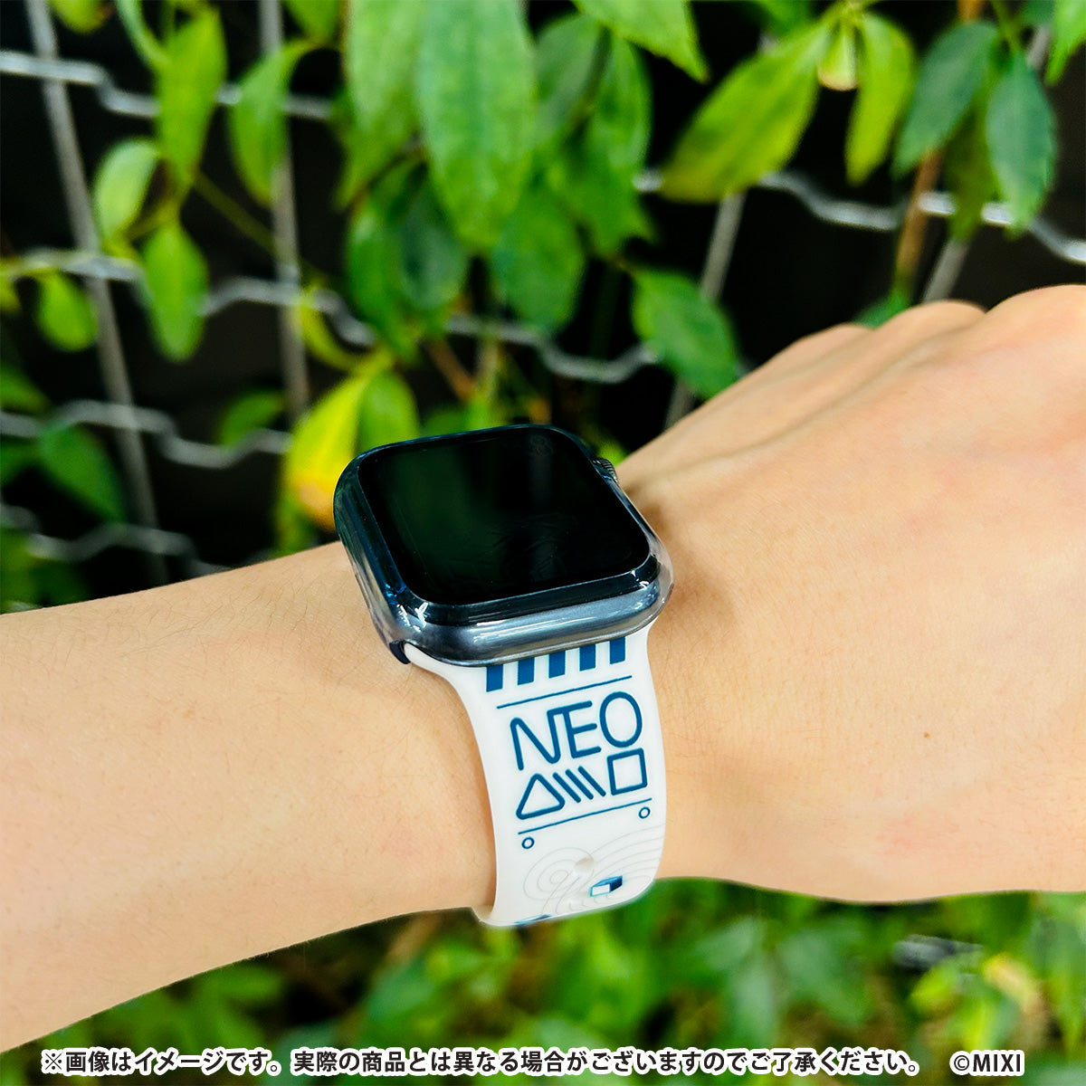 モンスターストライク Apple Watch 42 / 41 / 40 / 38mm 対応 シリコンバンド ネオ