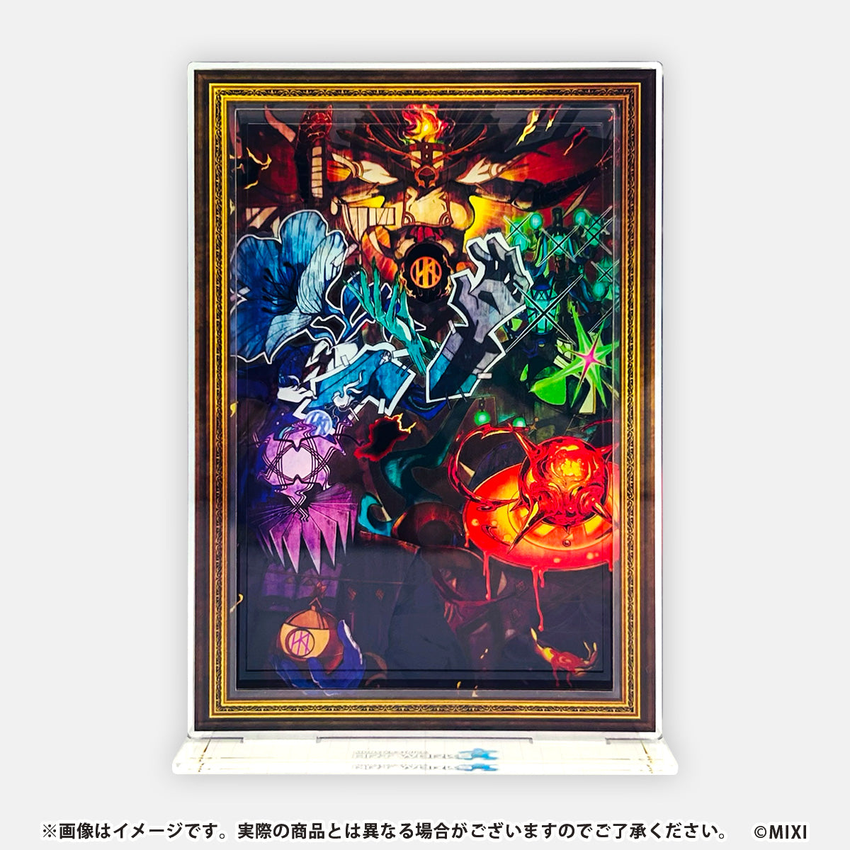 MONSTER STRIKE ART WORKS 真 アクリルスタンド 黎絶ナル者達 怖畏ナル罪過