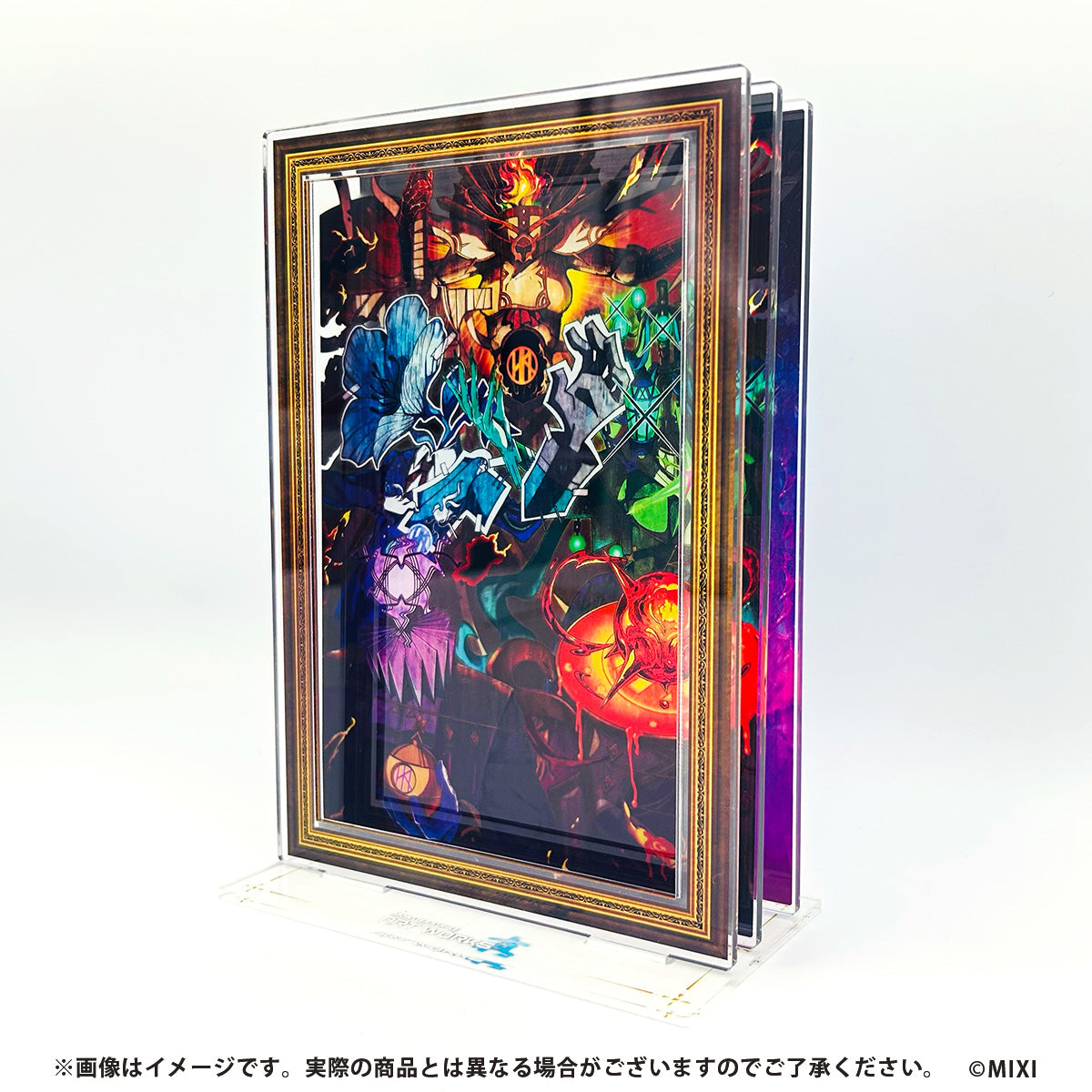 MONSTER STRIKE ART WORKS 真 アクリルスタンド 黎絶ナル者達 怖畏ナル罪過