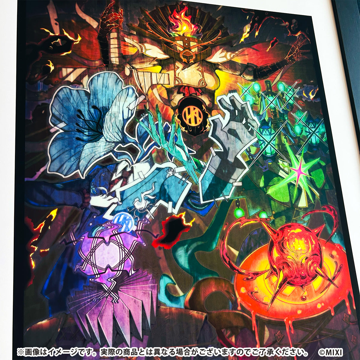 MONSTER STRIKE ART WORKS 真 高精細イラスト 黎絶ナル者達 怖畏ナル罪過