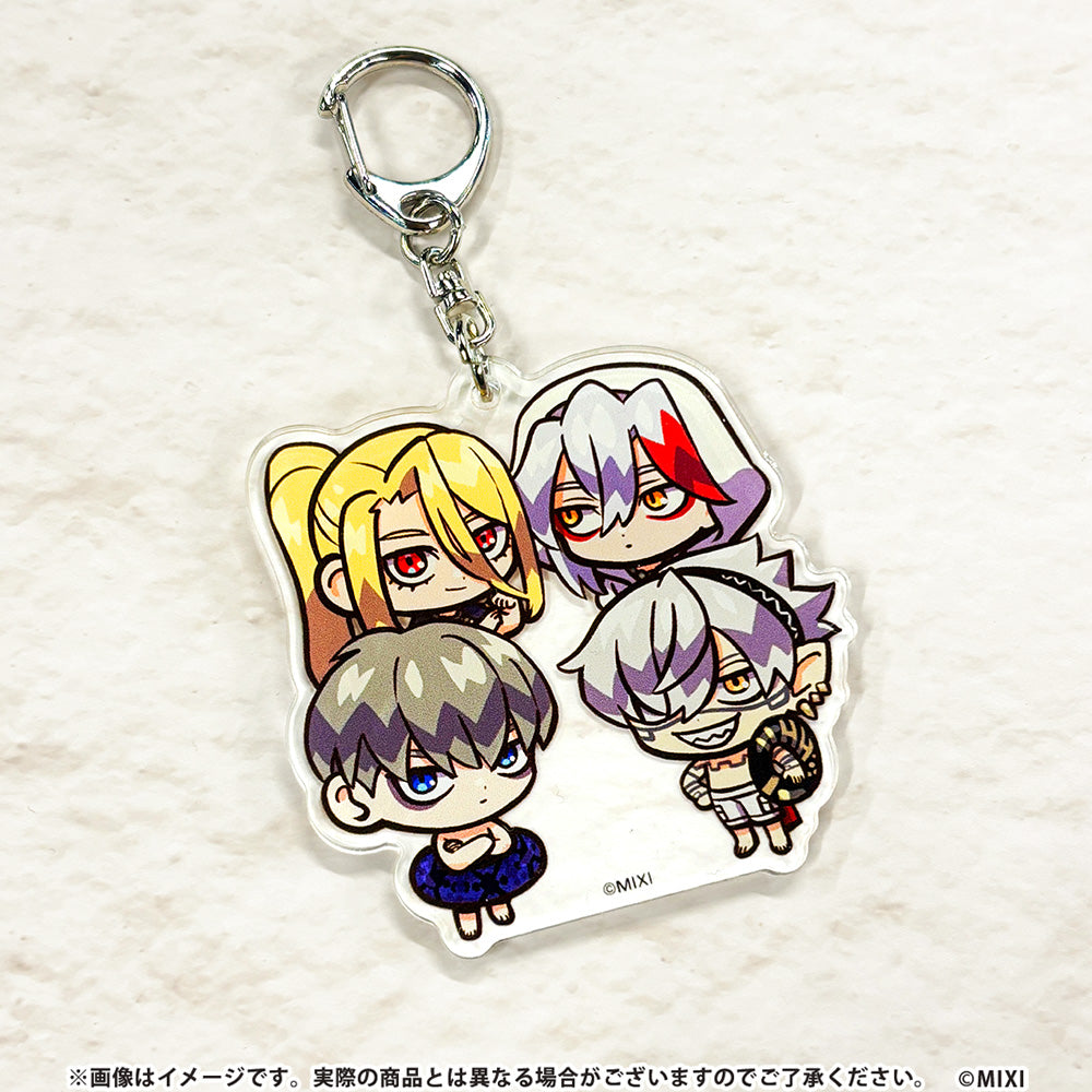 DDⅣ アクリルキーホルダー5個セット グッジョブスタンプ