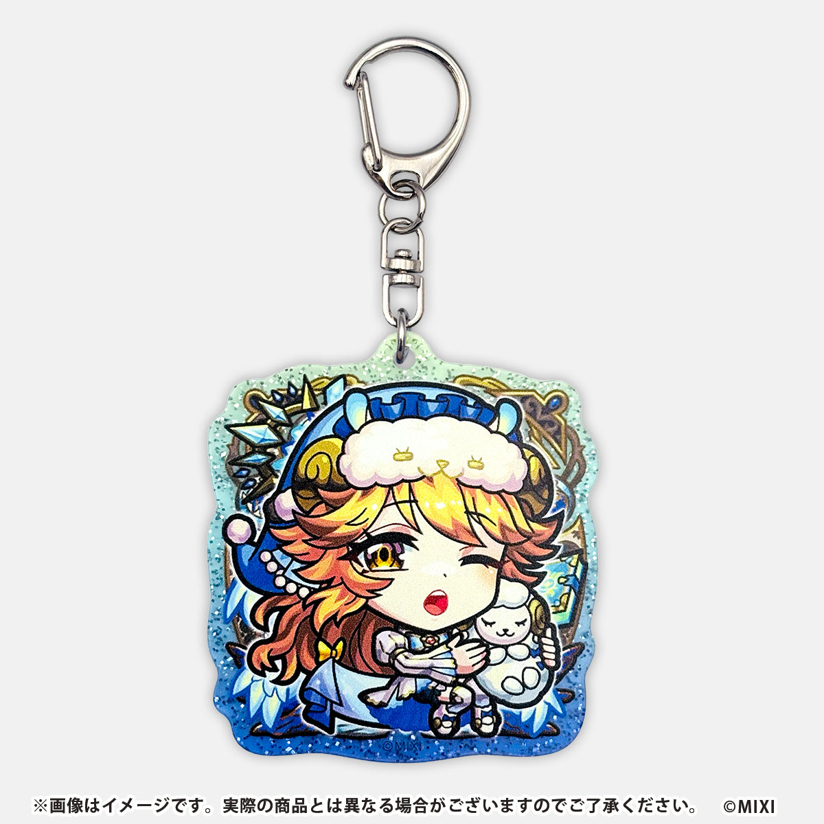 モンスターストライク メタリックアクリルキーホルダー 目醒めし幻視の大天使 ラミエル