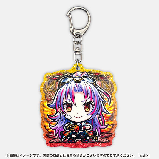 モンスターストライク メタリックアクリルキーホルダー 目醒めし正義の大天使 カマエル
