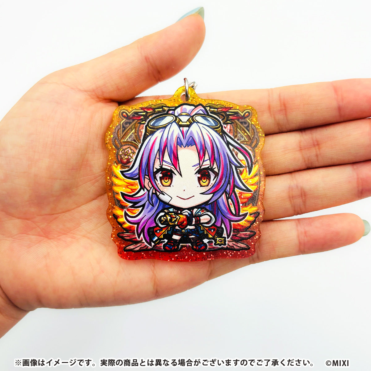 モンスターストライク メタリックアクリルキーホルダー 目醒めし正義の大天使 カマエル