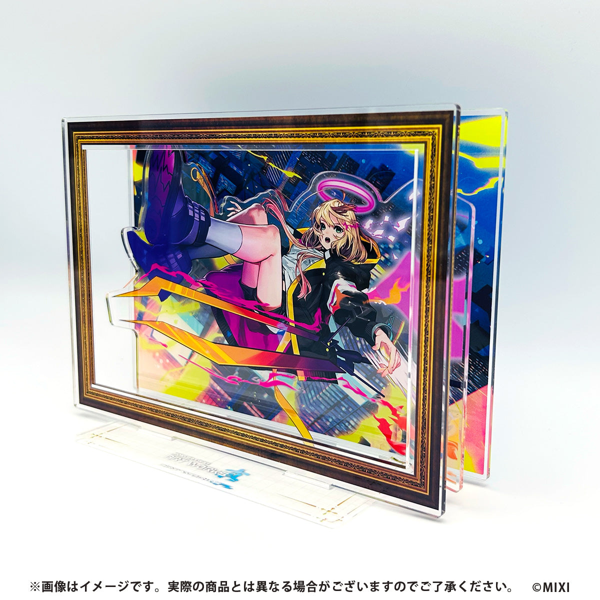 MONSTER STRIKE ART WORKS 真 アクリルスタンド エル：堕天モード