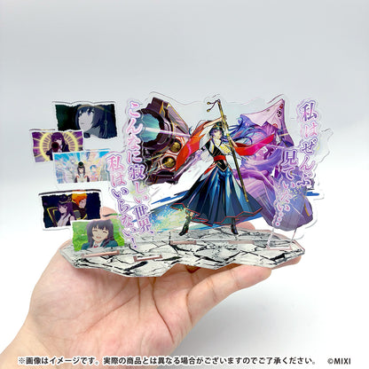 モンスターストライク 場面写アクリルスタンド リンネ：降魔霊装之神巫