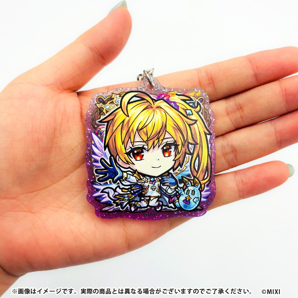 モンスターストライク メタリックアクリルキーホルダー 目醒めし契約の大天使 メタトロン