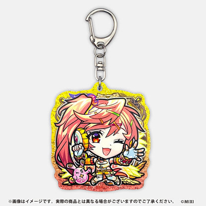モンスターストライク メタリックアクリルキーホルダー 目醒めし音楽の大天使 サンダルフォン