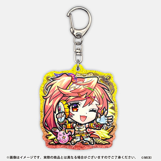 モンスターストライク メタリックアクリルキーホルダー 目醒めし音楽の大天使 サンダルフォン