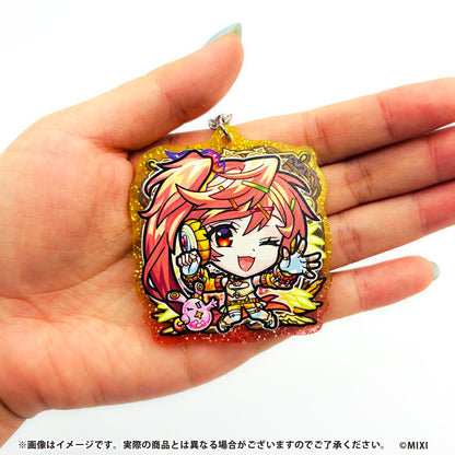 モンスターストライク メタリックアクリルキーホルダー 目醒めし音楽の大天使 サンダルフォン