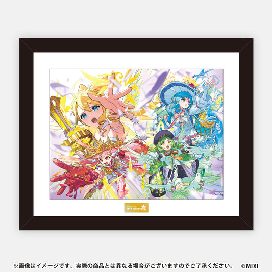 MONSTER STRIKE ART WORKS 真 高精細イラスト ウリエル / ラファエル / ミカエル / ガブリエル