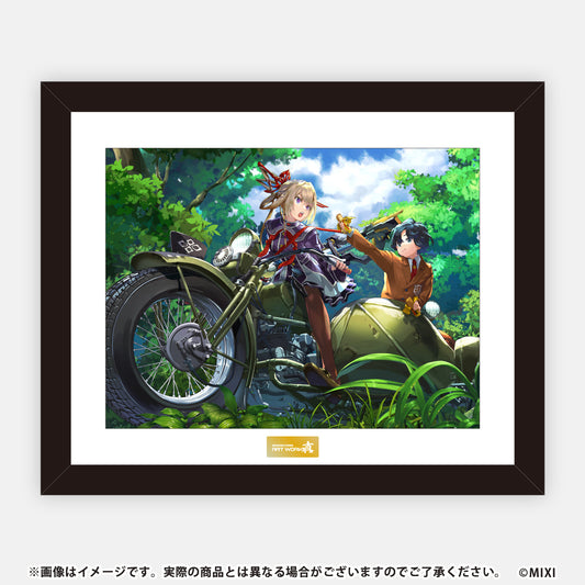 MONSTER STRIKE ART WORKS 真 高精細イラスト マサムネとミカド