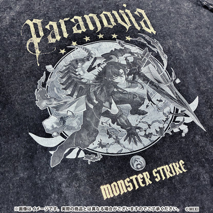 モンスターストライク Tシャツ 破界の黒き激甚 パラノヴィア