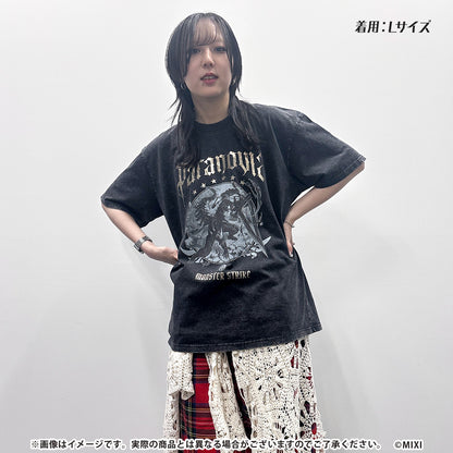 モンスターストライク Tシャツ 破界の黒き激甚 パラノヴィア