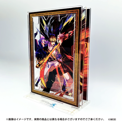 MONSTER STRIKE ART WORKS 真 アクリルスタンド バサラVSコクウ
