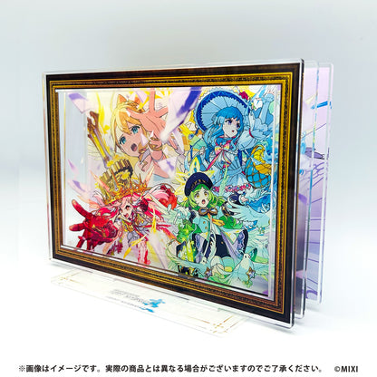 MONSTER STRIKE ART WORKS 真 アクリルスタンド ウリエル / ラファエル / ミカエル / ガブリエル