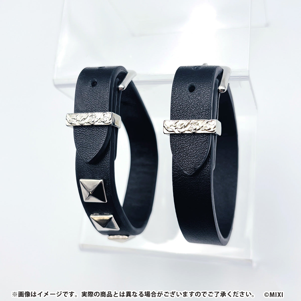 モンスターストライク プレミアムアクセサリー シルバーペンダント&レザーブレスレット 流浪の残火 バサラ