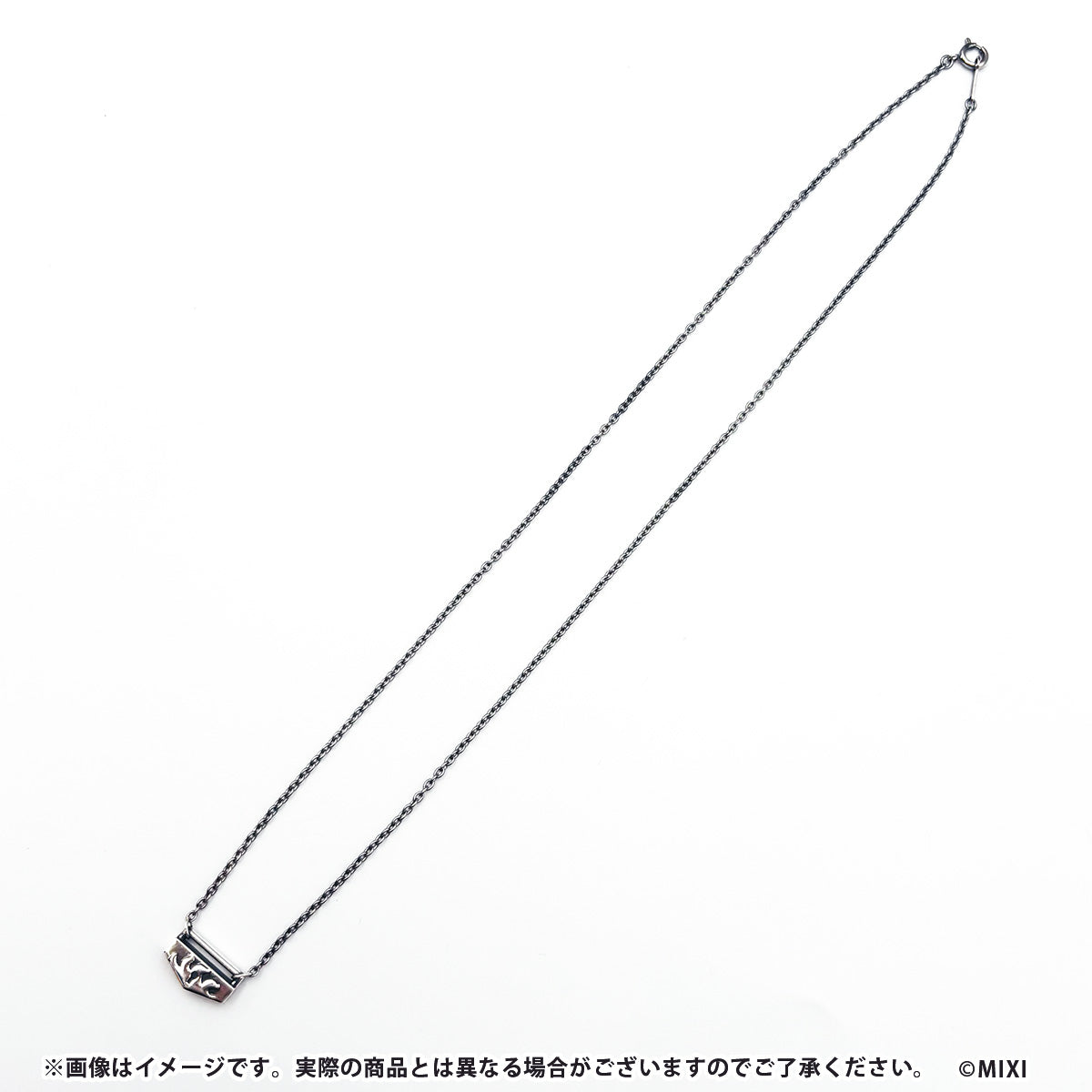 モンスターストライク プレミアムアクセサリー シルバーペンダント&レザーブレスレット 流浪の残火 バサラ