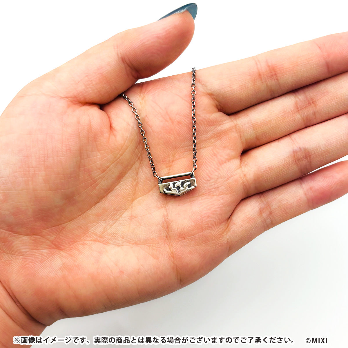 モンスターストライク プレミアムアクセサリー シルバーペンダント&レザーブレスレット 流浪の残火 バサラ